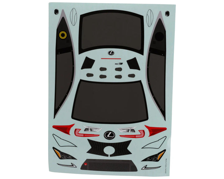 Yokomo LEXUS RC GT3 Body (Clear)
