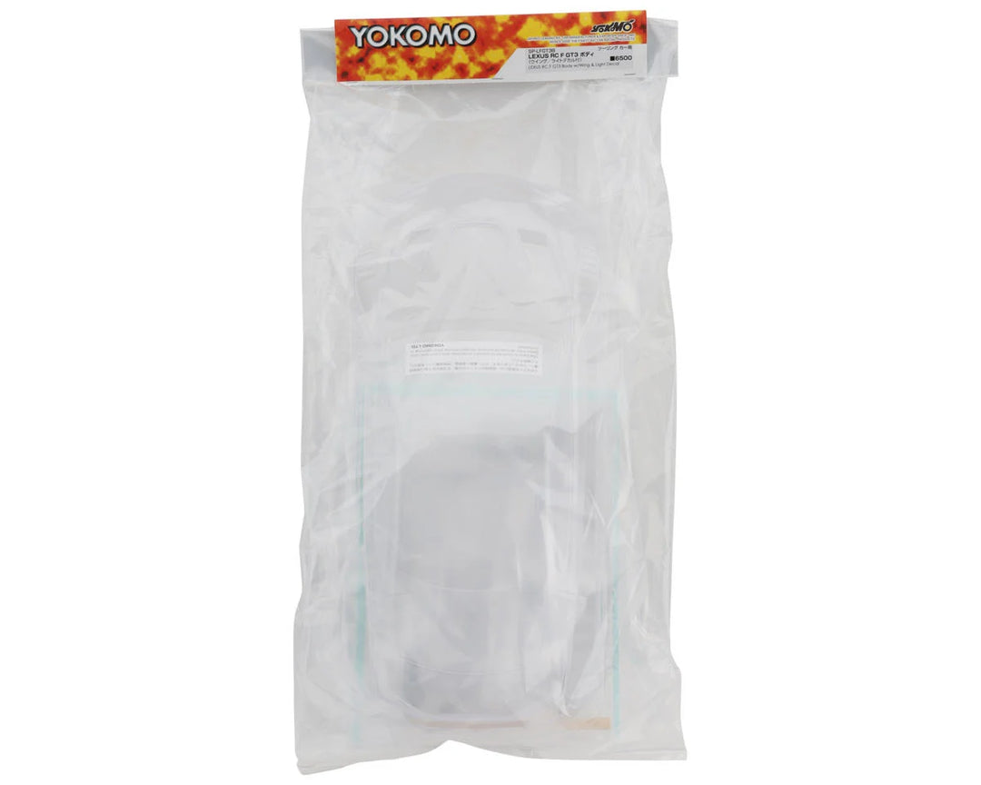 Yokomo LEXUS RC GT3 Body (Clear)