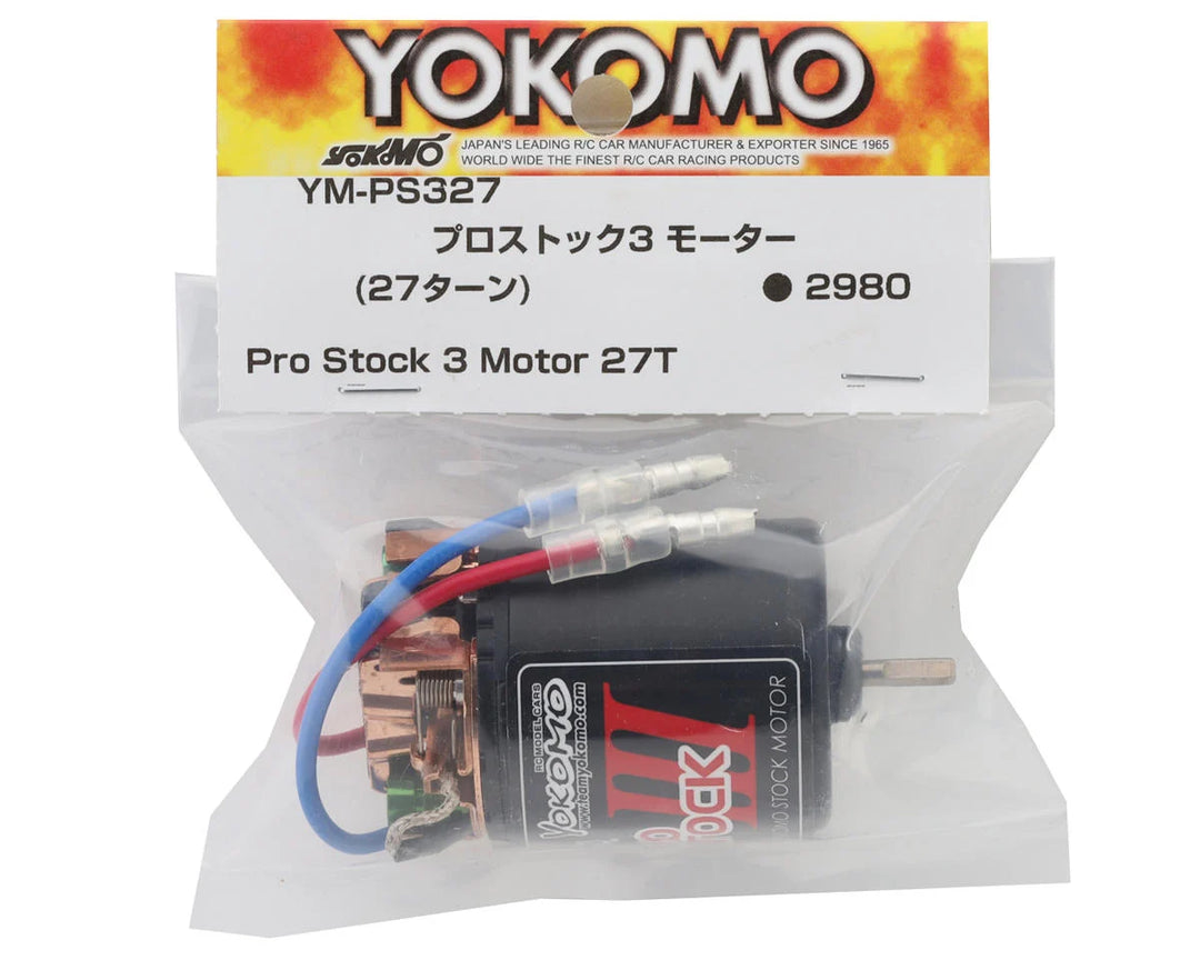 Yokomo Pro Stock 3 540 Brushed Motor (27T)