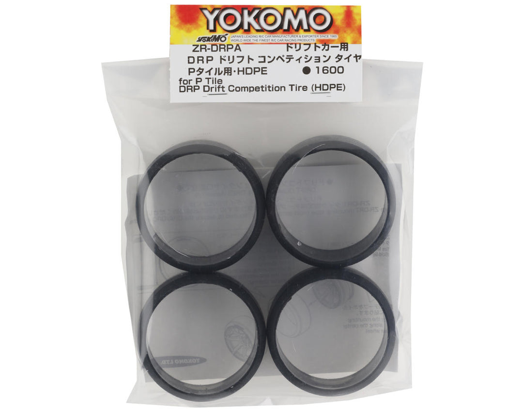 Yokomo DRC Competition Drift Tire (4) (for Carpet Surface)