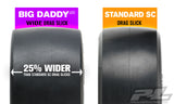 Proline Big Daddy Wide Drag Slick SC 2.2"/3.0" MC Drag Racing Tires