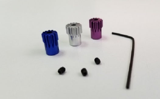 GL Racing GL Alu, Hard Coated 64pitch Pinion Set GL Racing