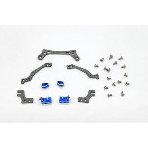 GL Racing GL GTR Aluminum Body Mount W/ Lexan Body Mount - Iron City RC Hobbies