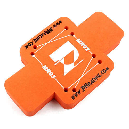 PN Racing Mini Car Foam Stand (Orange) - Iron City RC Hobbies