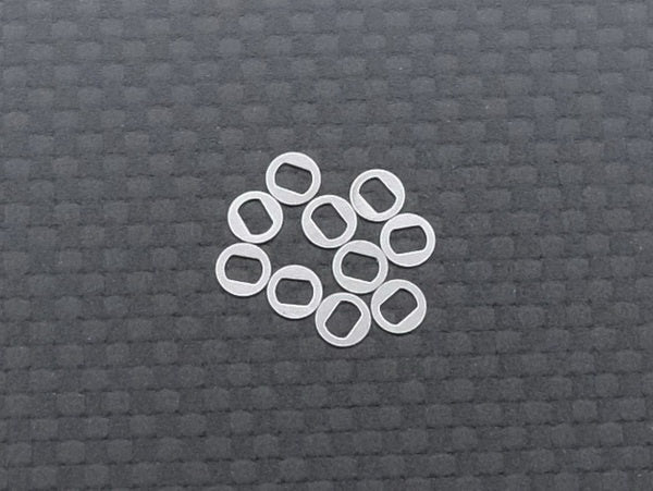 RC-Aurora AWD Stainless Steel Rim Offset Alignment Shim (0.3mm x10Pcs) RC-Aurora