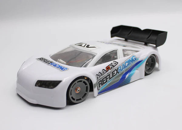 Reflex Racing Speed Dish Wheel Front +1 OffSet (Gray) - Iron City RC Hobbies