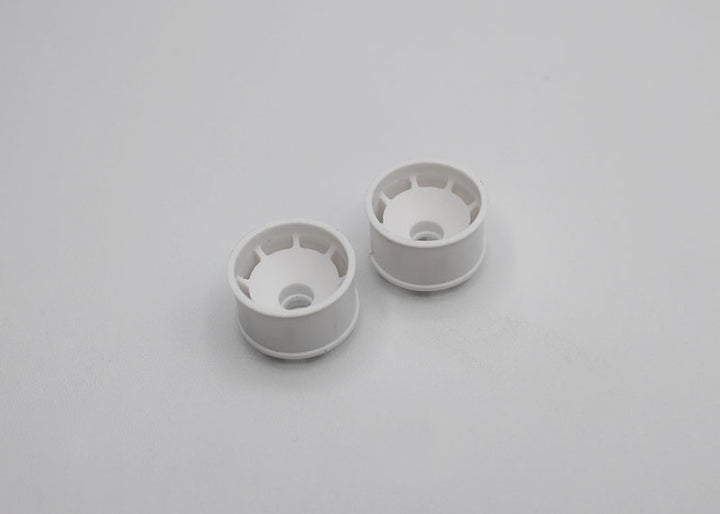 Reflex Racing Speed Dish Wheel Rear +0 OffSet (White) - Iron City RC Hobbies