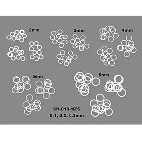 RC-Aurora ARR Shim Set For Mini-Z (0.1, 0.2, 0.3mm 10pcs each) ARR