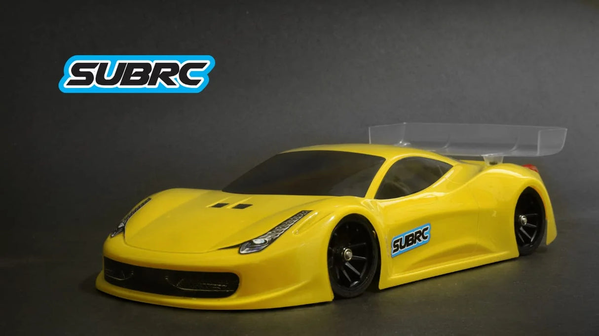 SubRC Lexan Touring Body 458GT