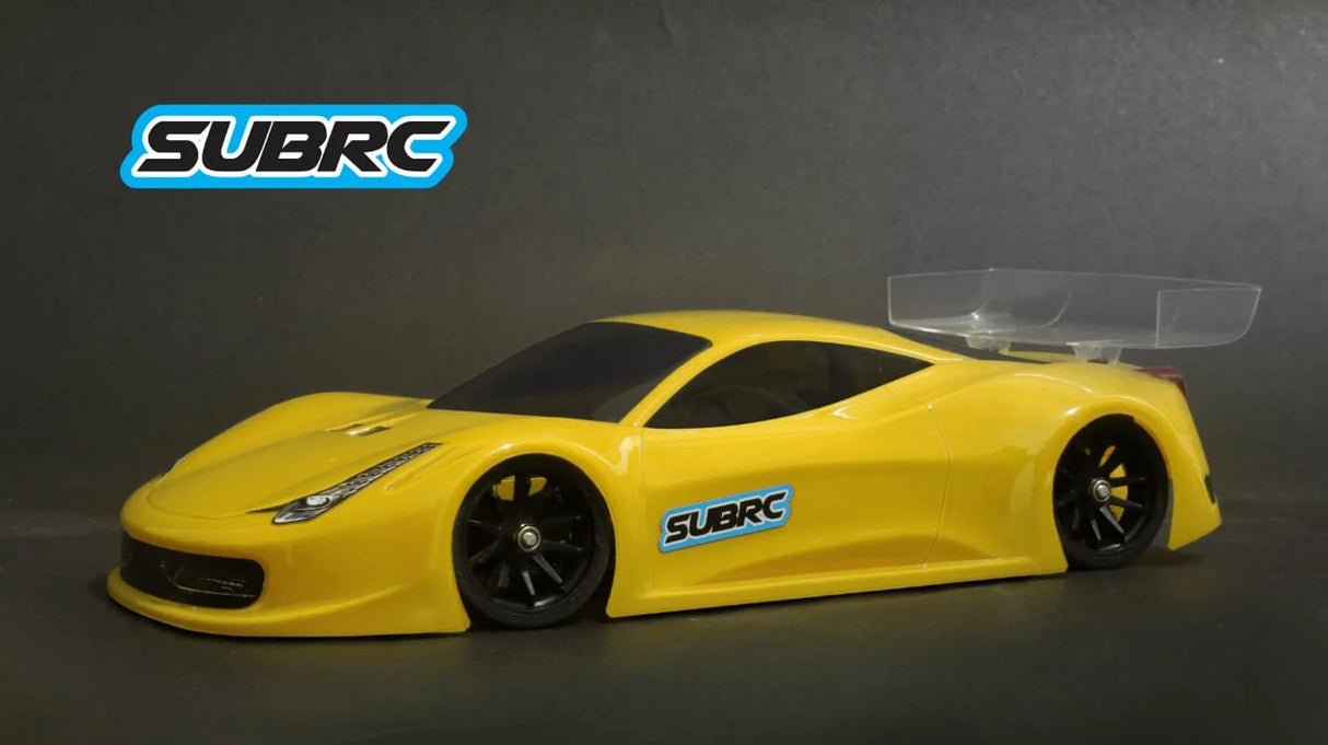 SubRC Lexan Touring Body 458GT