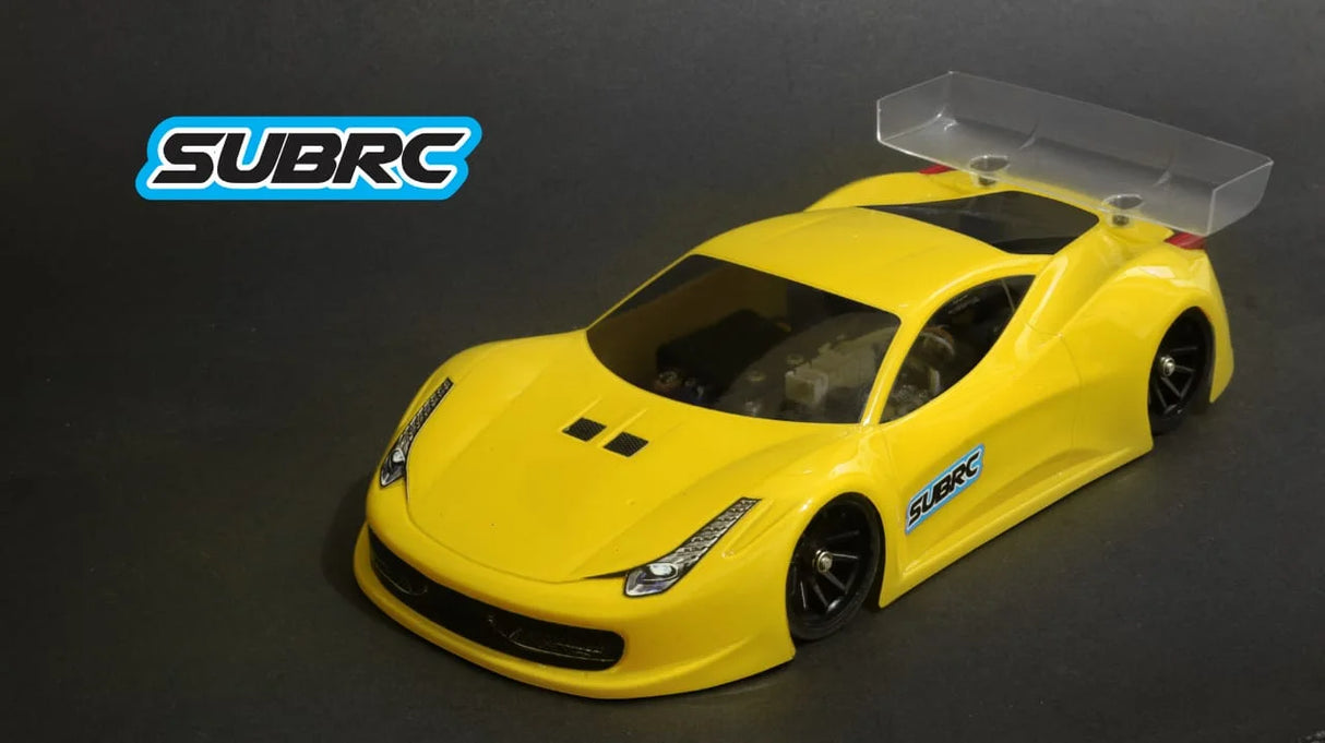 SubRC Lexan Touring Body 458GT