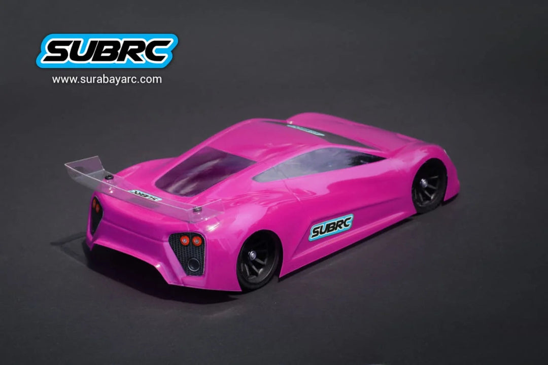 SubRC Lexan Touring Body ZENVO ST1 0.7mm SubRC